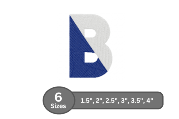 Twin Fill Alphabet -B